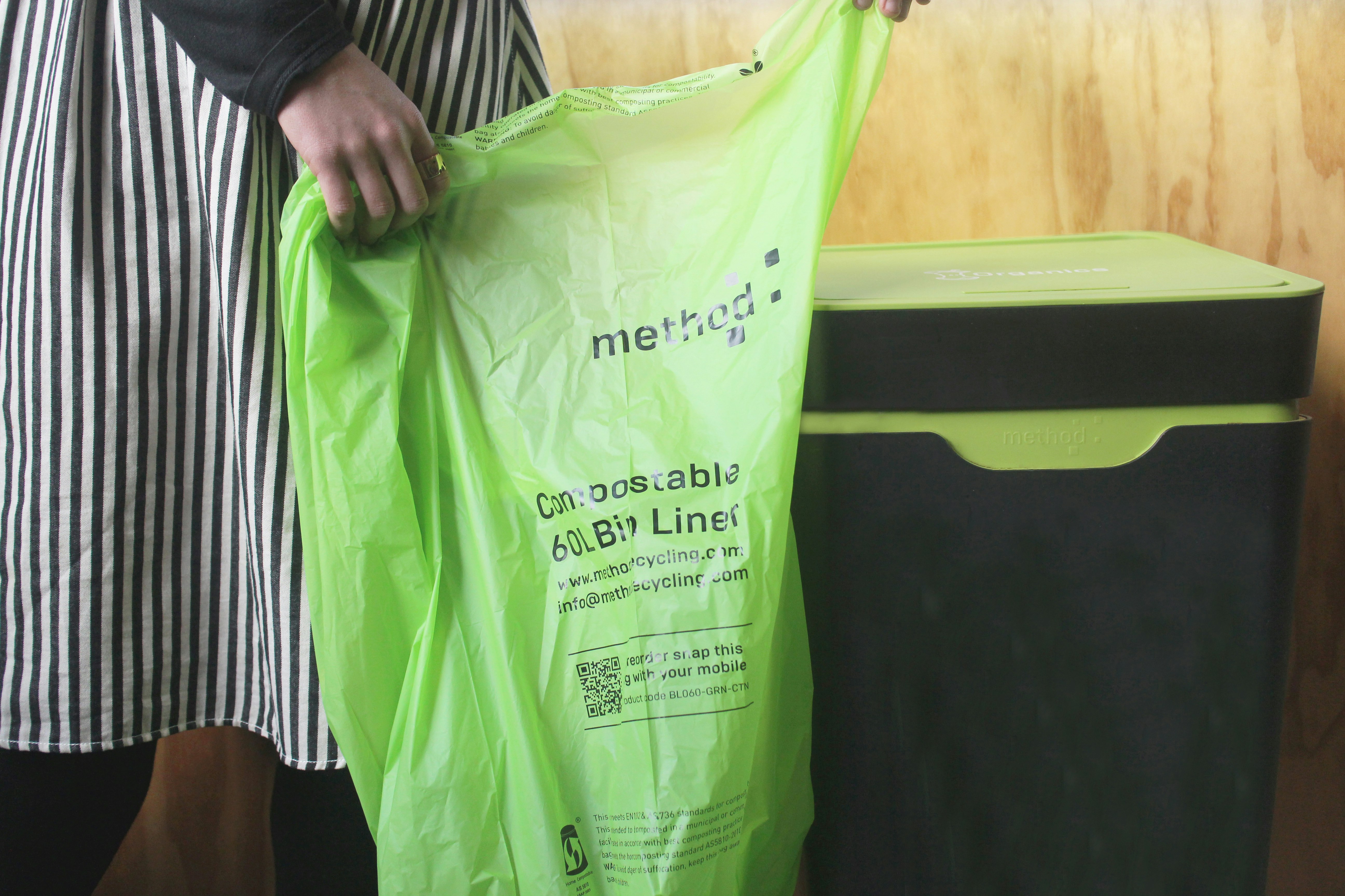 Biodegradable compostable bags 60L, Smart Cycle, 10 pcs