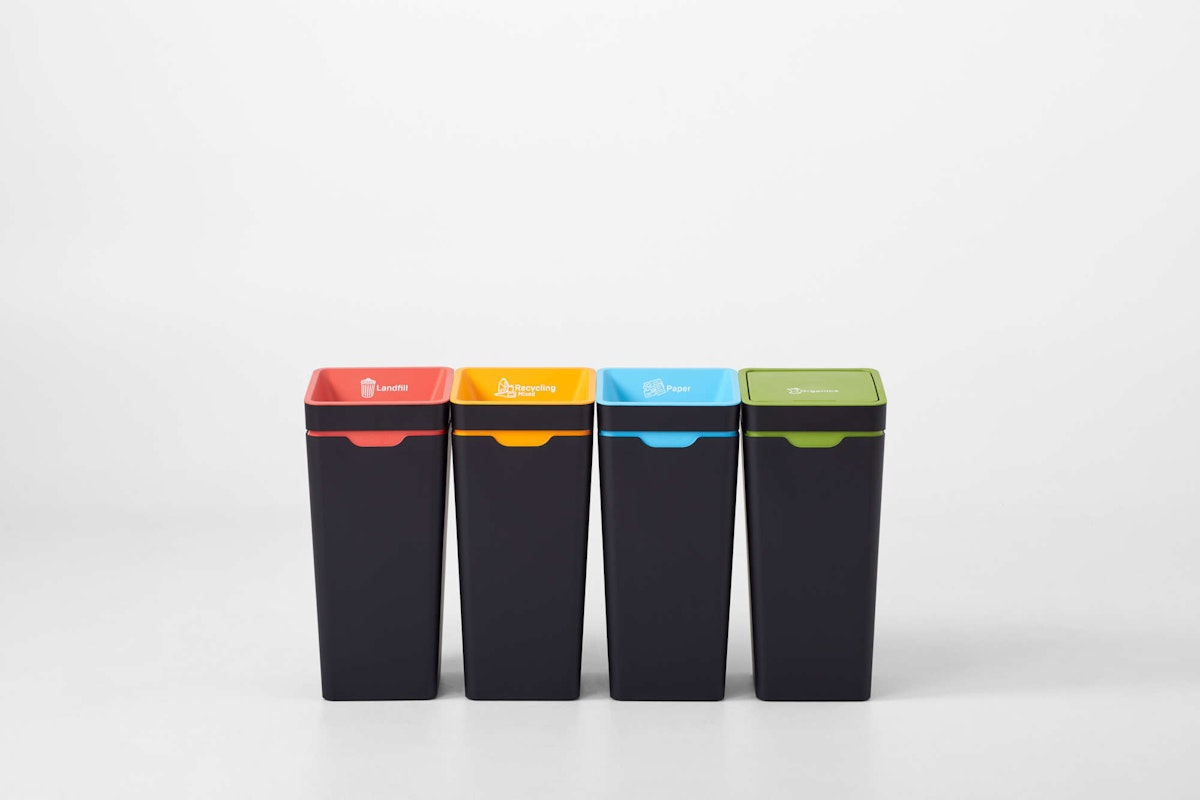 Beautiful Recycling Bins For Modern Spaces Method