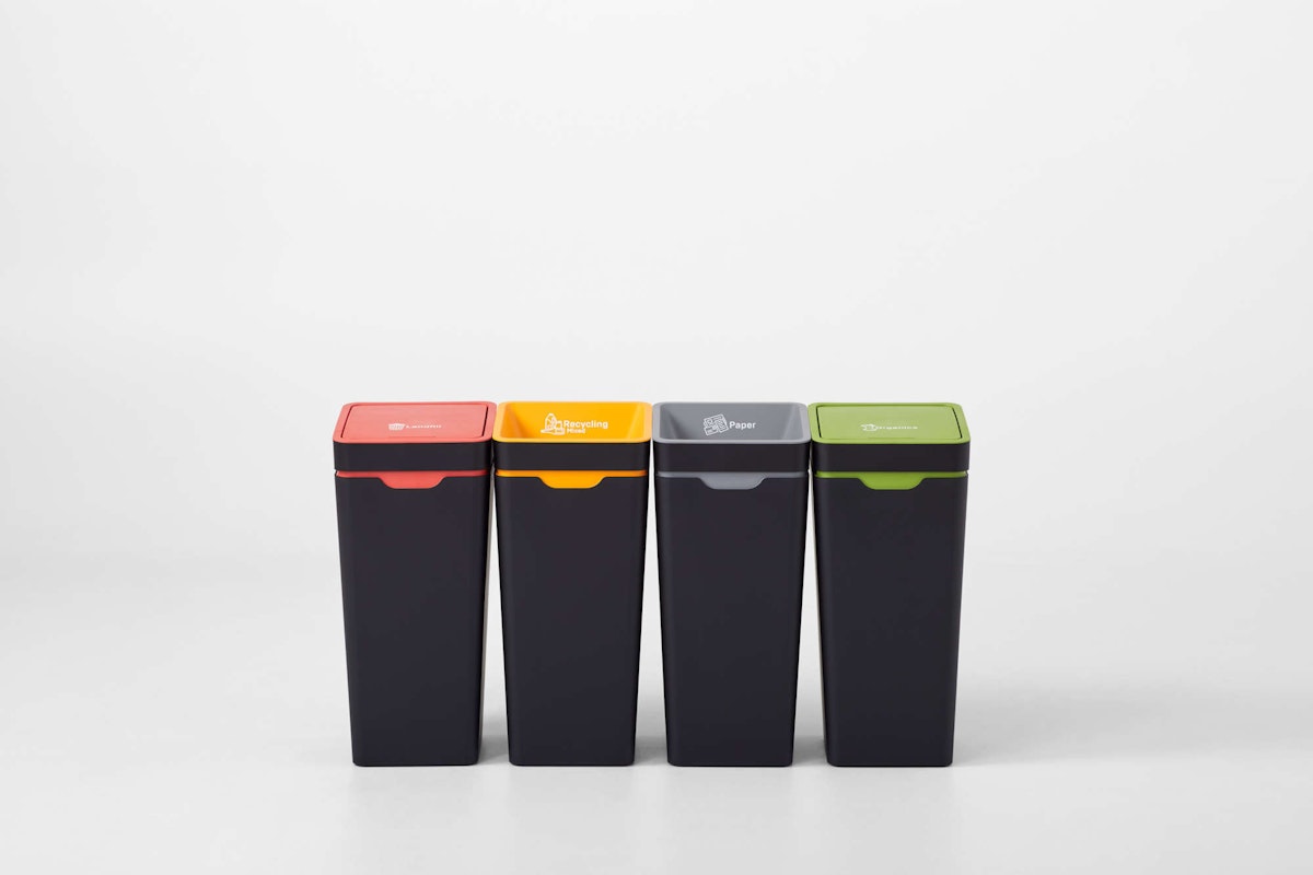 Recycling bins that make a visible difference Method